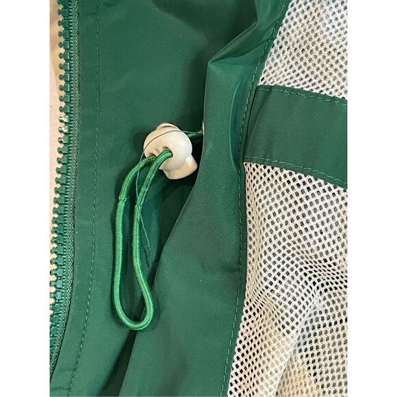 Nautica green medium jacket full zipper and snaps adjustable waist - Picture 6 of 7